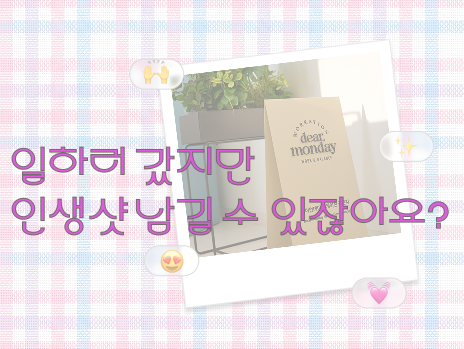 디어먼데이 워케이션 리뷰 이벤트